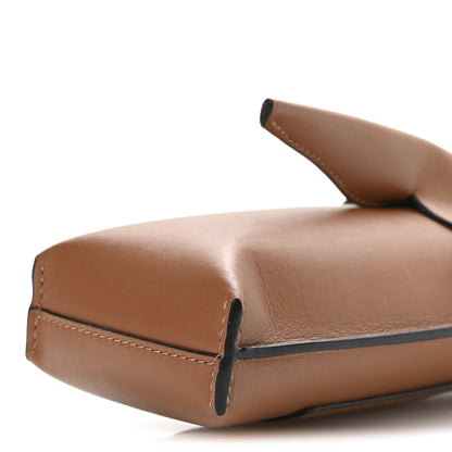 Loewe Calfskin Elephant Pouch Crossbody Bag Tan 10 of 10