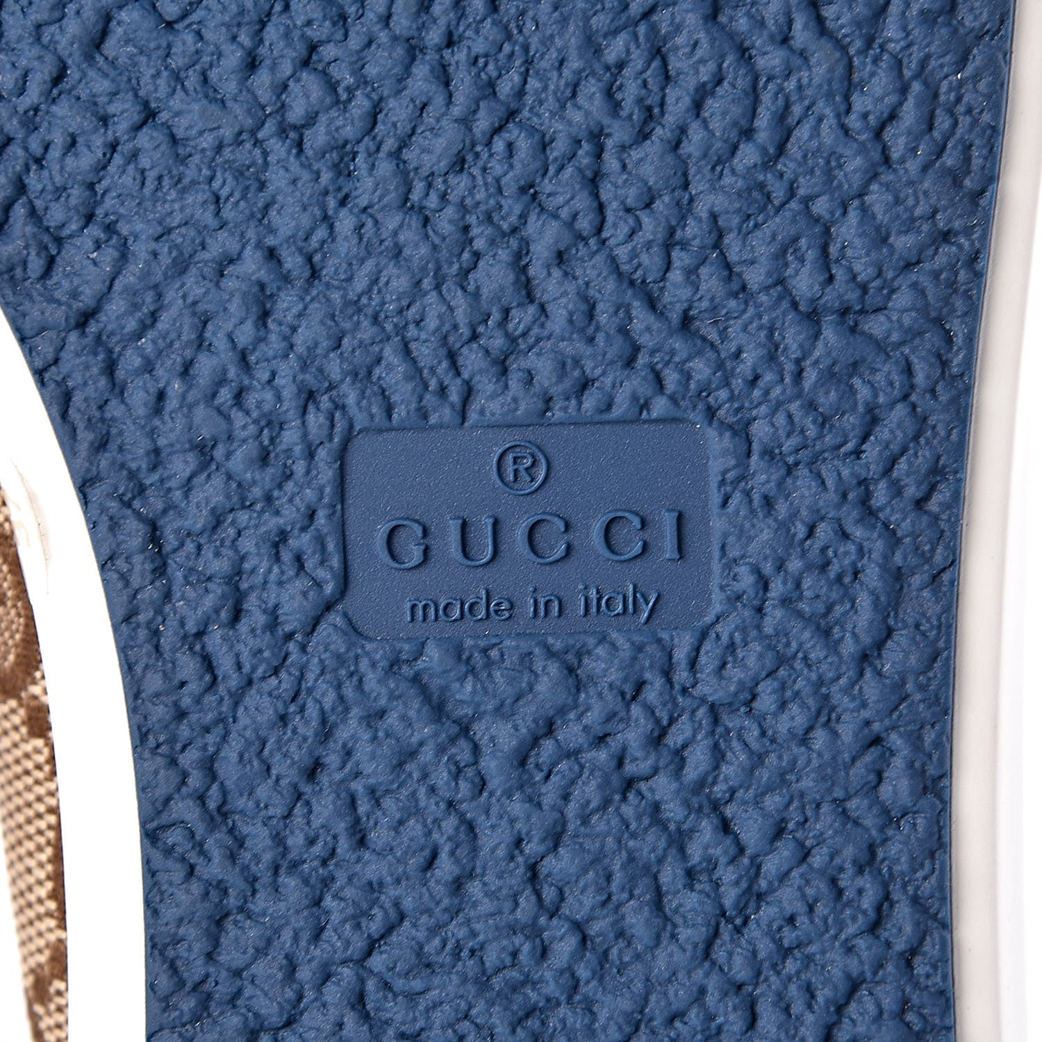 Gucci Monogram Ballet Flats 37 Blue 9 of 15