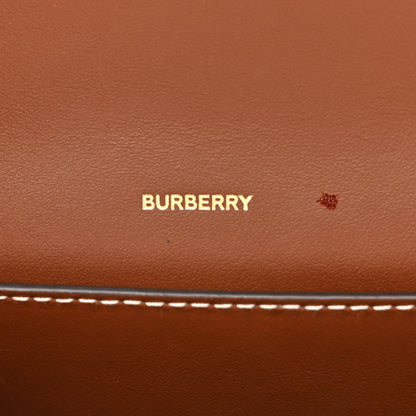 Burberry Calfskin Vintage Check New Hampshire Bag Archive Beige Tan 6 of 10