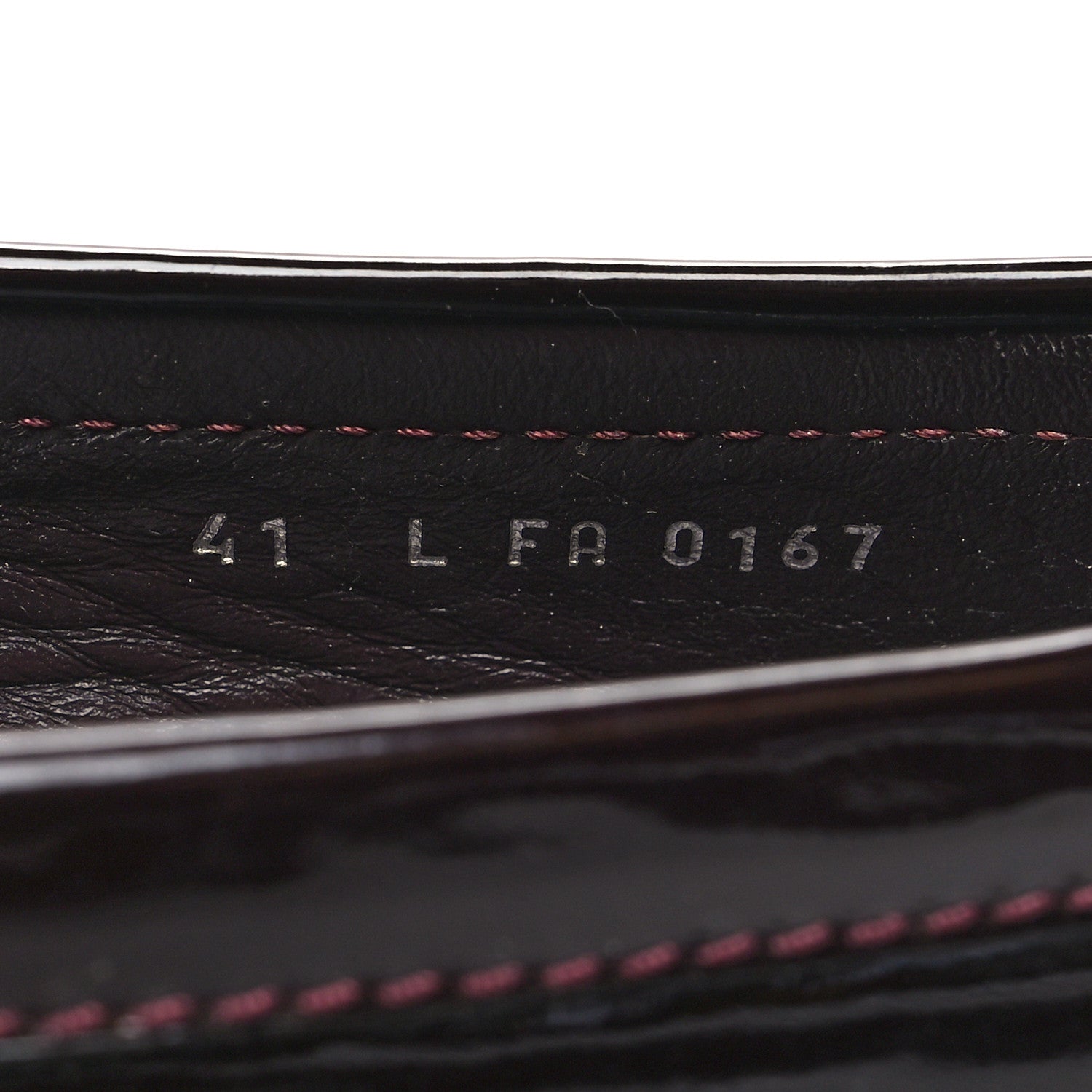 Louis Vuitton Patent Calfskin Oxford Loafers 41 Amarante 6 of 8