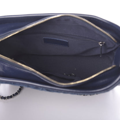 Chanel Denim Calfskin Small Gabrielle Hobo Blue 6 of 11