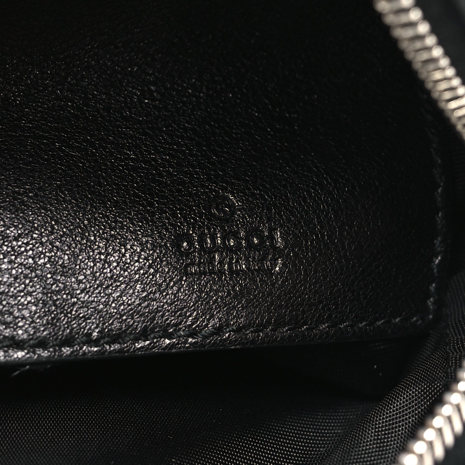 Gucci Sakai Be Green Calfskin Diagonal Stitched Mini Blondie Vertical Shoulder Bag Black 6 of 11