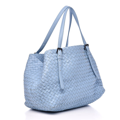 Bottega Veneta Intrecciato Medium A Shape Seamless Tote Topazio 3 of 10