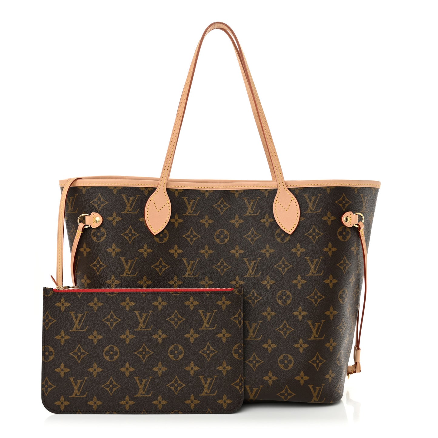 Monogram Neo Neverfull MM Cherry