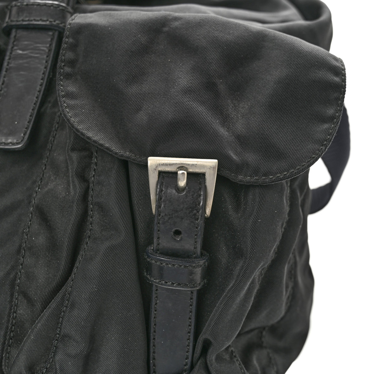 Nylon Vela Small Backpack Black