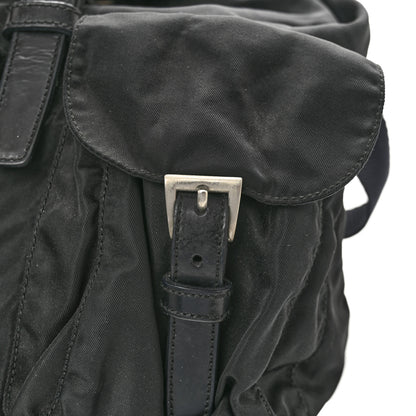 Prada Nylon Vela Small Backpack Black 17 of 18