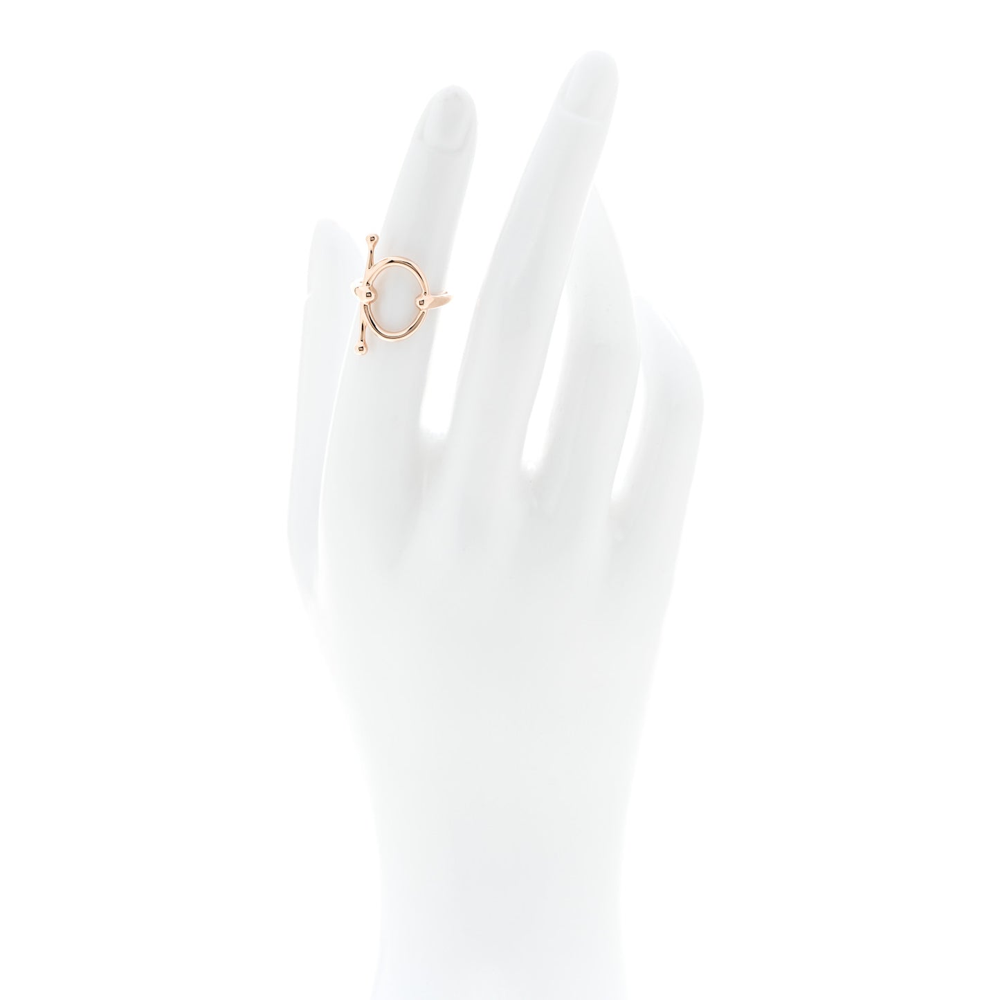 18K Rose Gold PM Filet D'Or Ring 49 4.75