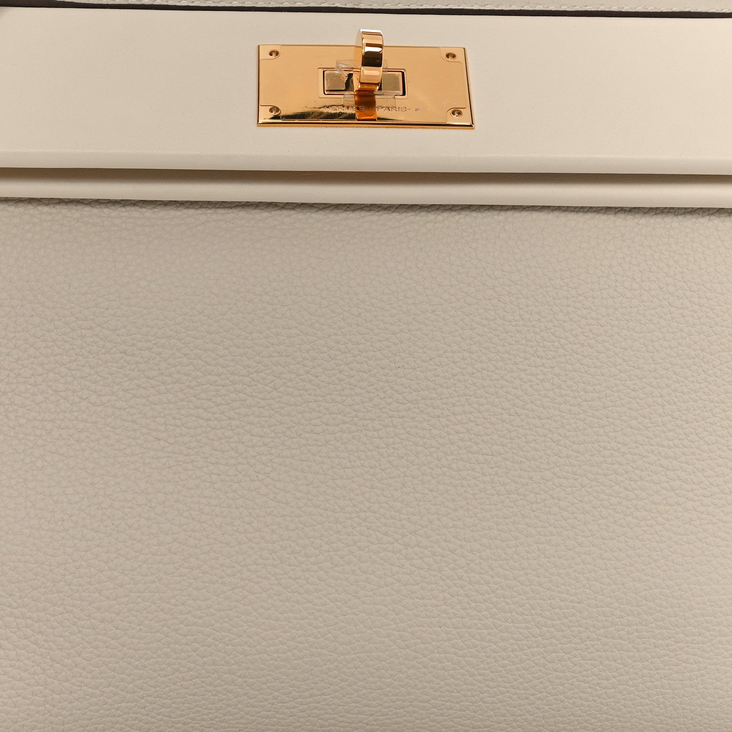 Hermes Taurillon Maurice Swift 24/24 29 Craie Nata Sesame 9 of 12