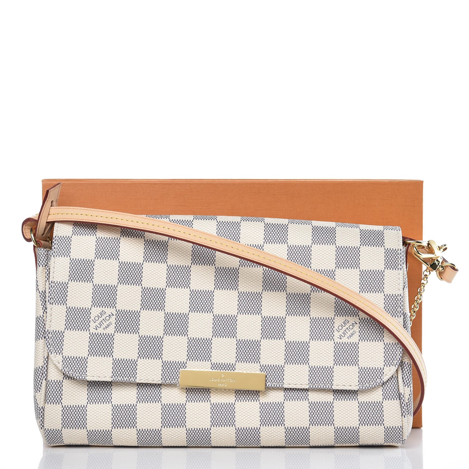 Louis Vuitton Damier Azur Favorite MM 8 of 8