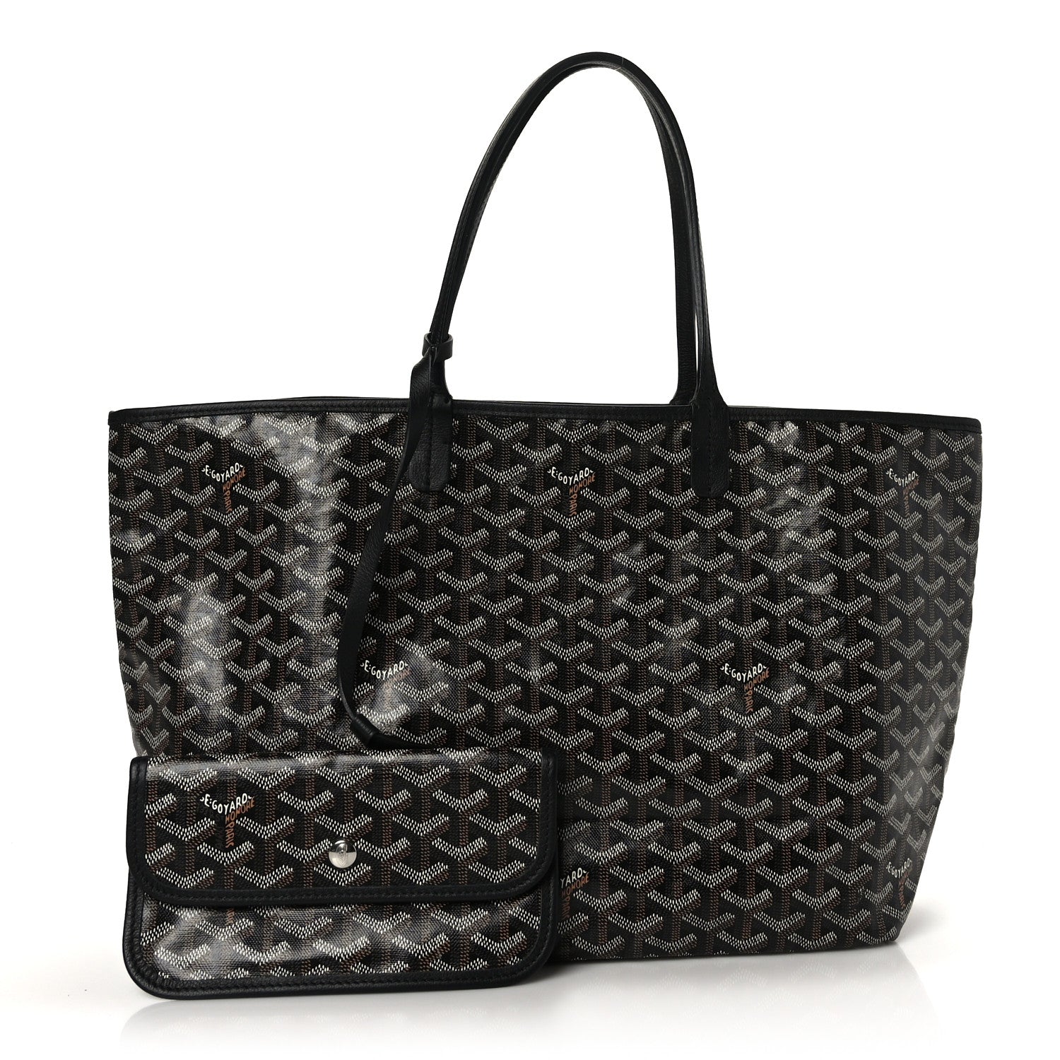 Goyard Goyardine Saint Louis PM Black 3 of 12