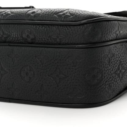 Louis Vuitton Taurillon Monogram S Lock Messenger Black 9 of 10