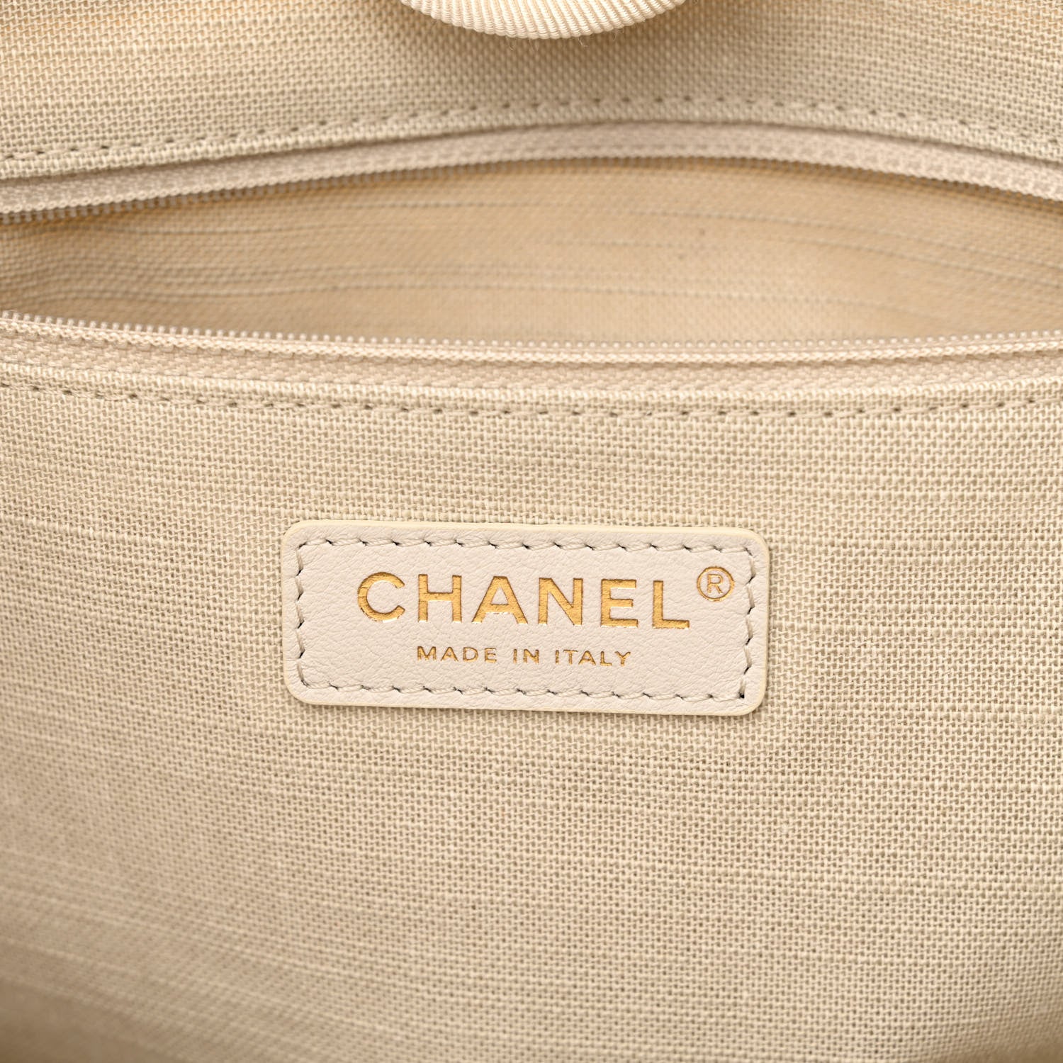 Chanel Mixed Fibers Small Deauville Tote White 8 of 13