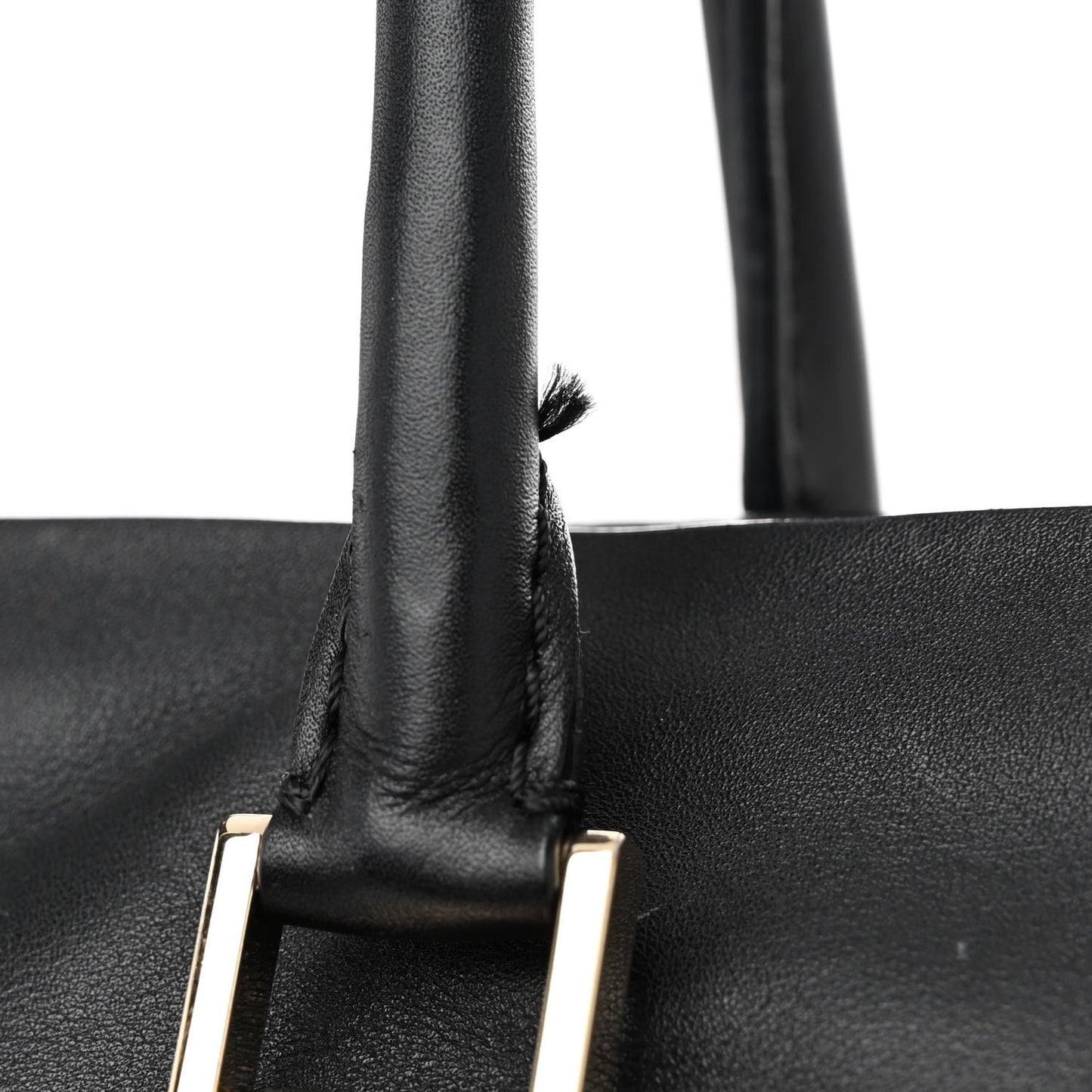 Vitello Macro Rockstud Runway Tote Black