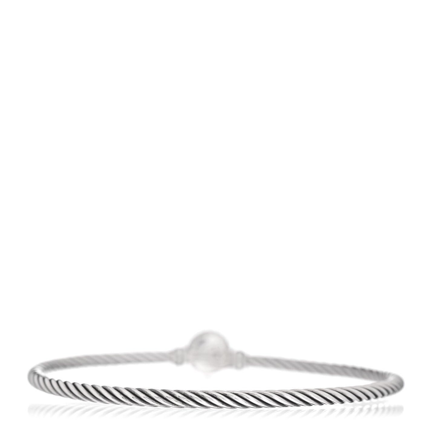 Sterling Silver Diamond 3mm Chatelaine Bracelet