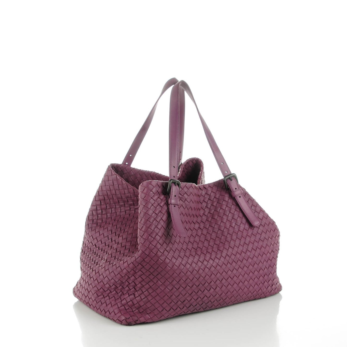 Nappa Intrecciato Large Seamless Tote Corot