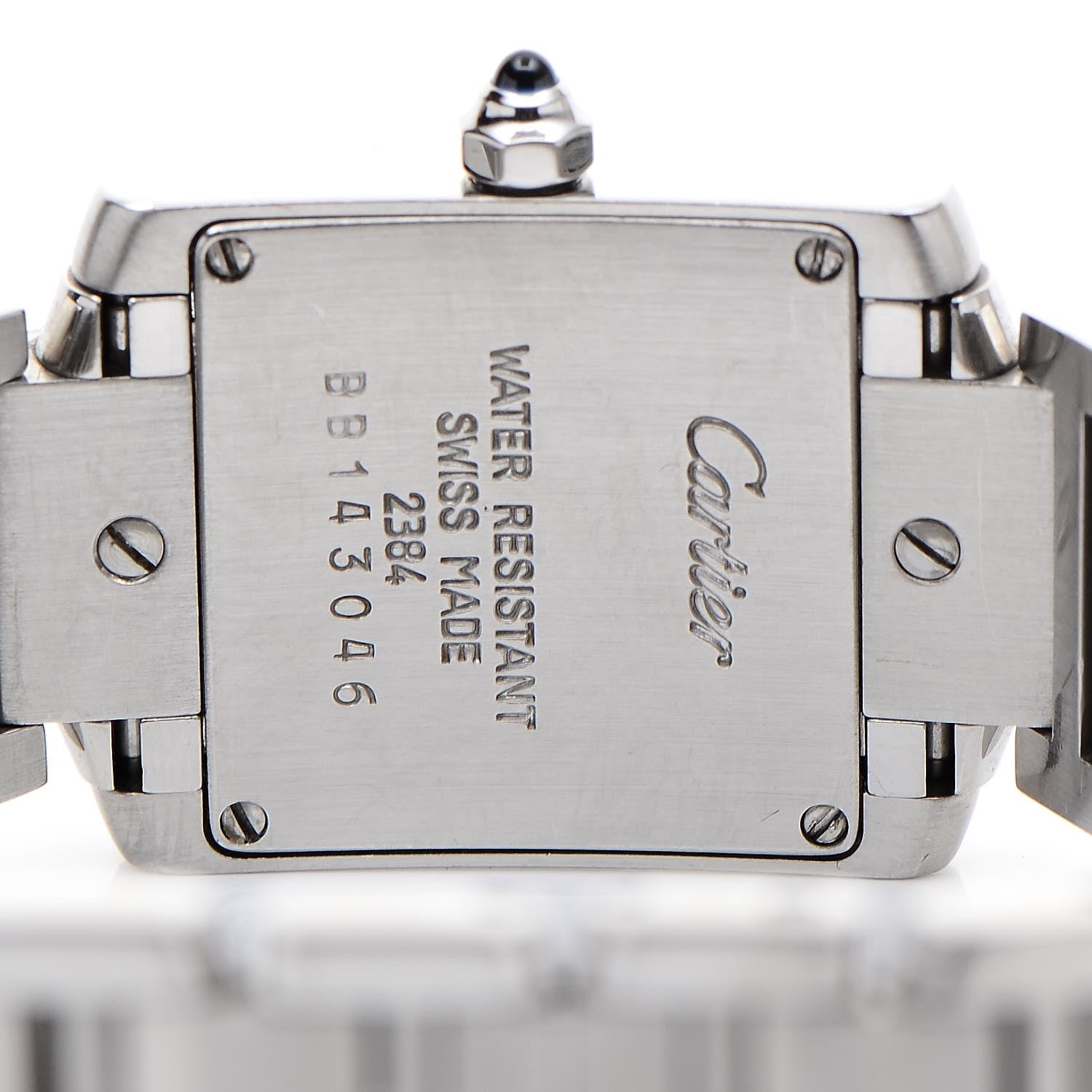Cartier Stainless Steel 20mm Tank Francaise Quartz Watch 5 of 6