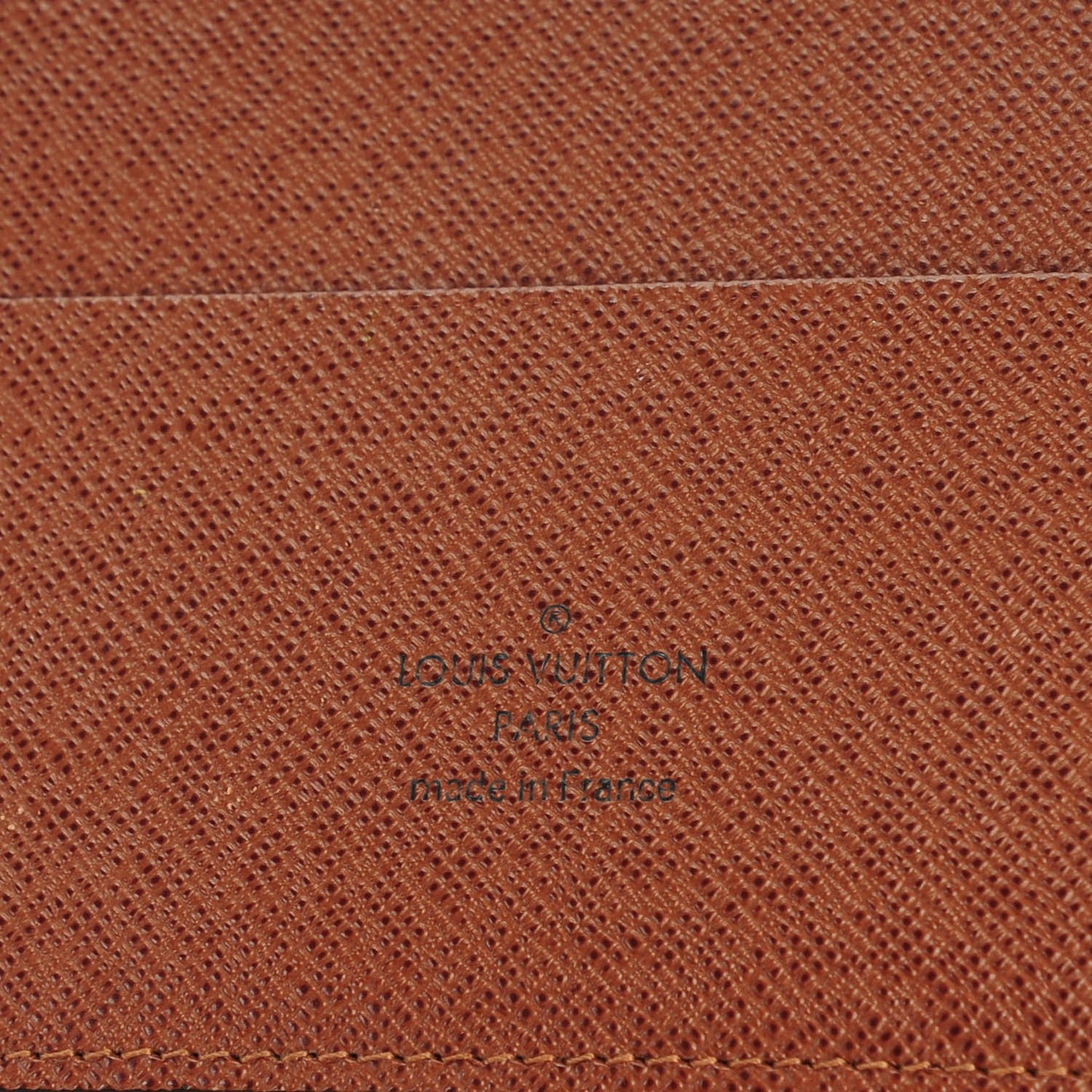 Monogram Large Ring Agenda Cover