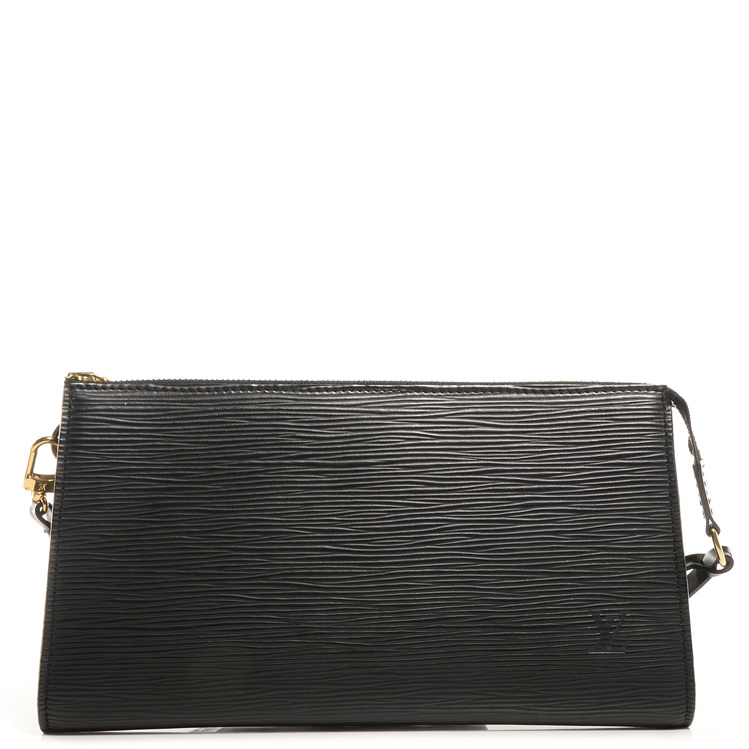 Louis Vuitton Epi Pochette Accessories 24 Black 1 of 7