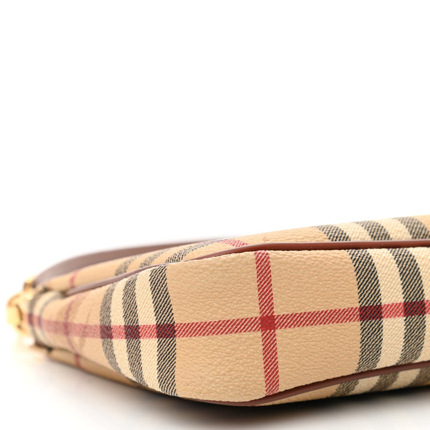 Haymarket Check Pochette Chocolate