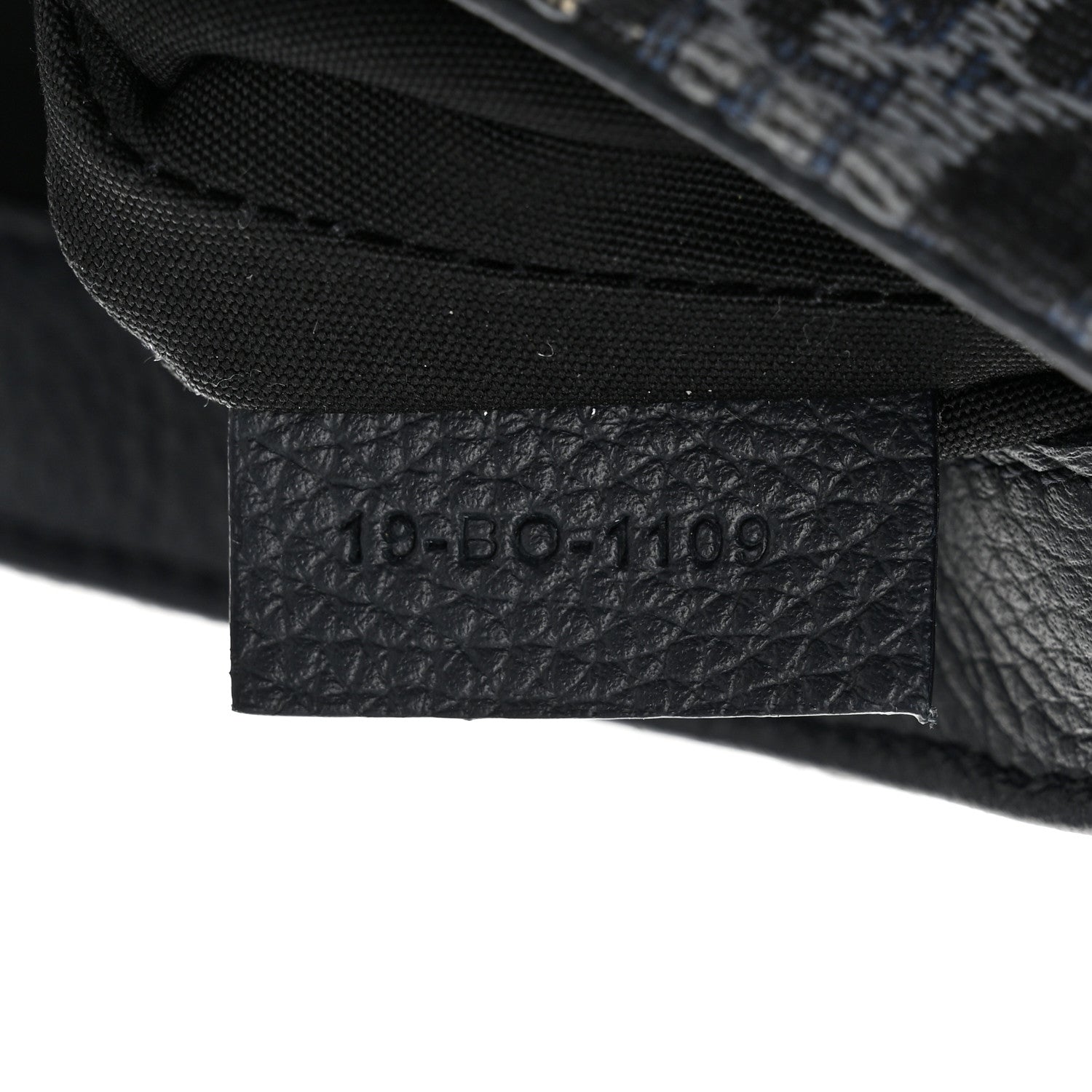 Christian Dior Oblique Saddle Messenger Pouch Blue Black 7 of 11