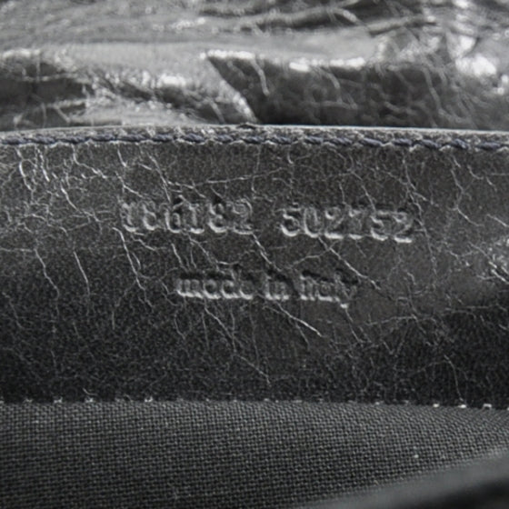 Agneau Giant Envelope Clutch Anthracite GSH