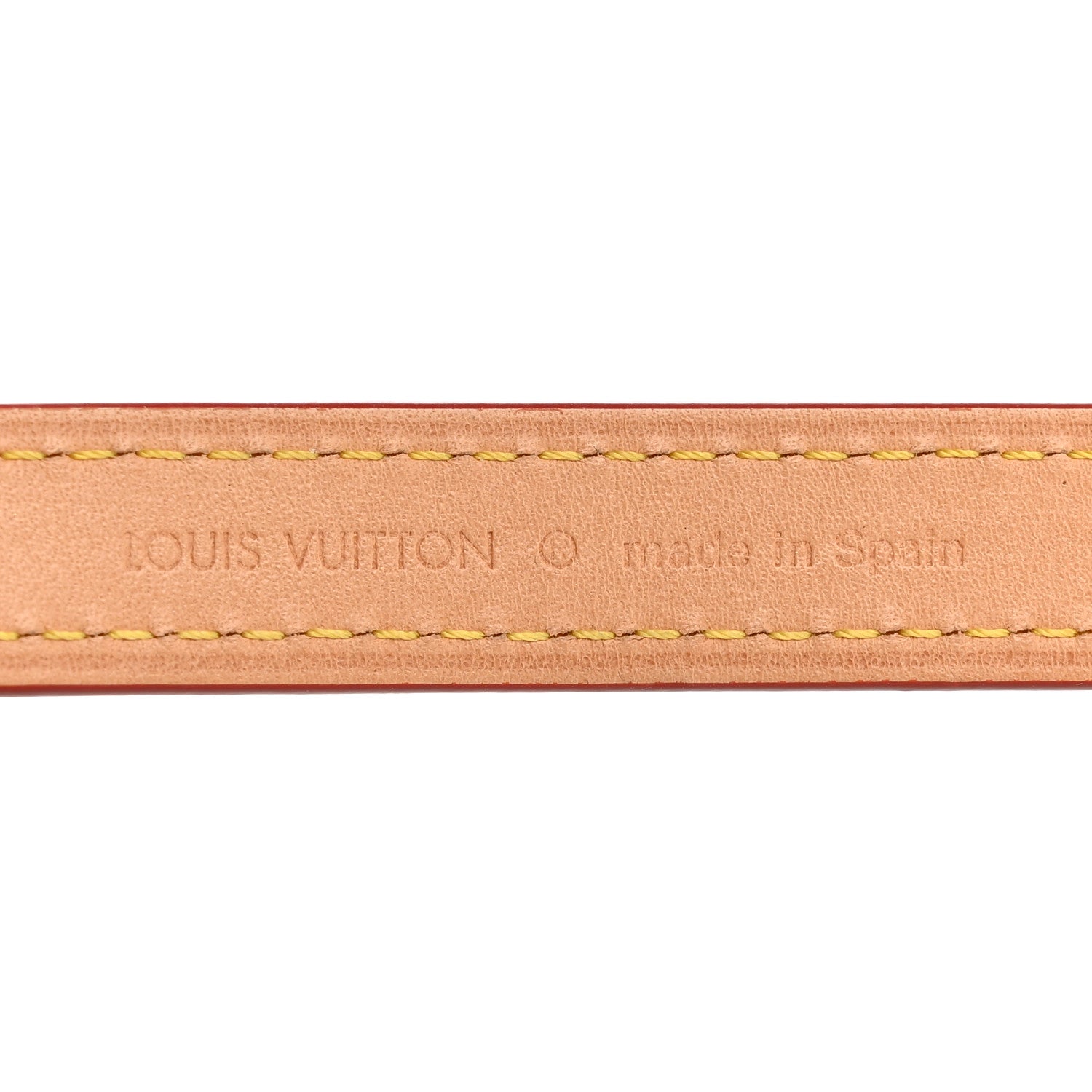 Louis Vuitton Vachetta 16mm Adjustable Shoulder Strap 3 of 5