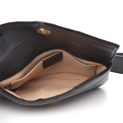 Gucci Calfskin Matelasse GG Marmont 2.0 Multi Belt Bag 85 34 Black 5 of 10
