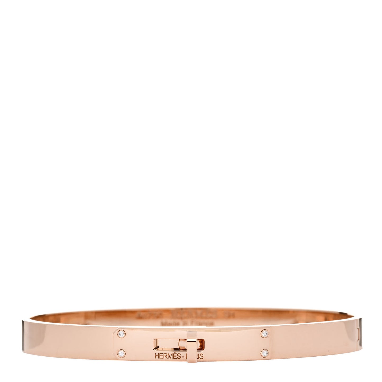 18K Rose Gold Diamond PM Kelly Bracelet SH