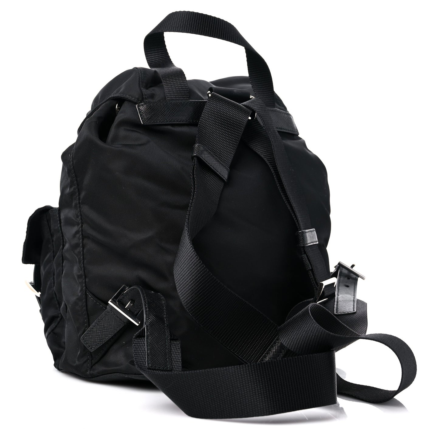 Tessuto Nylon Vela Small Backpack Black