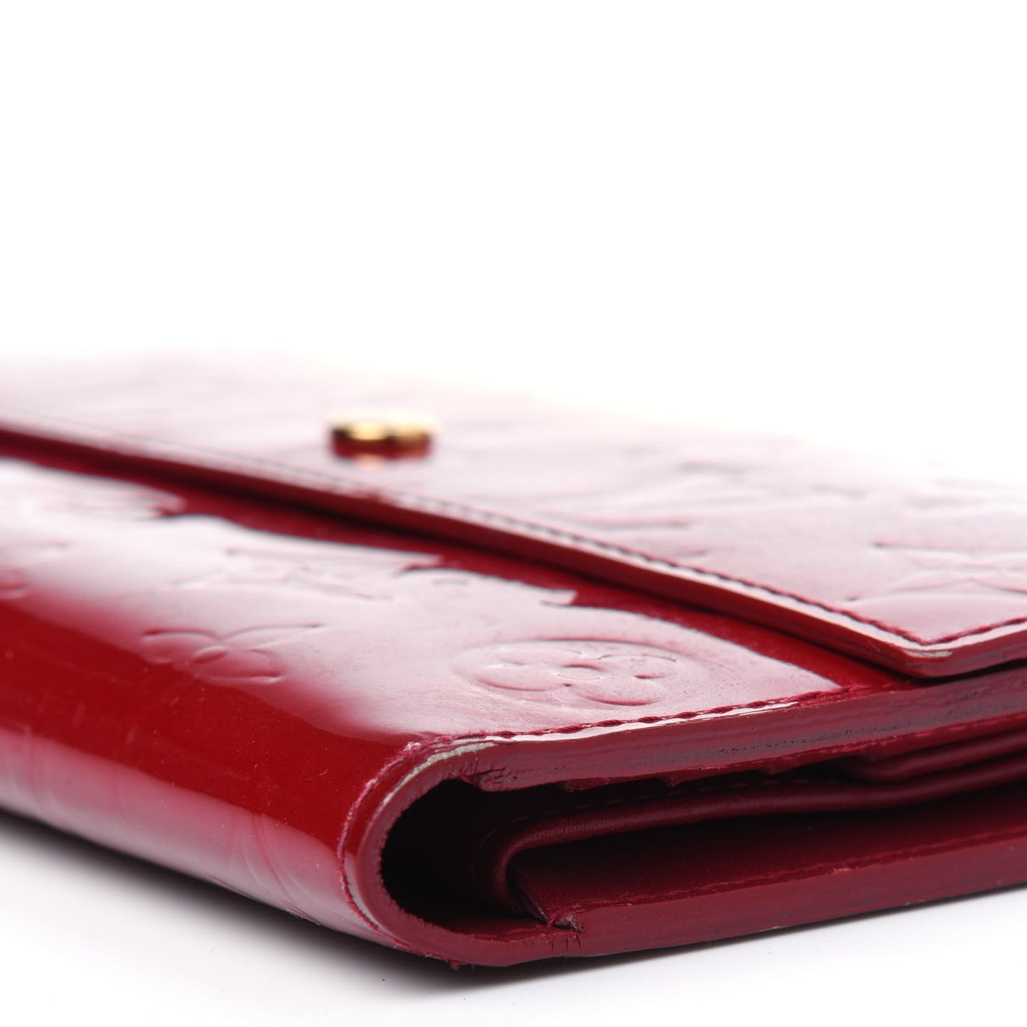 Vernis Porte Tresor International Wallet Pomme D'Amour