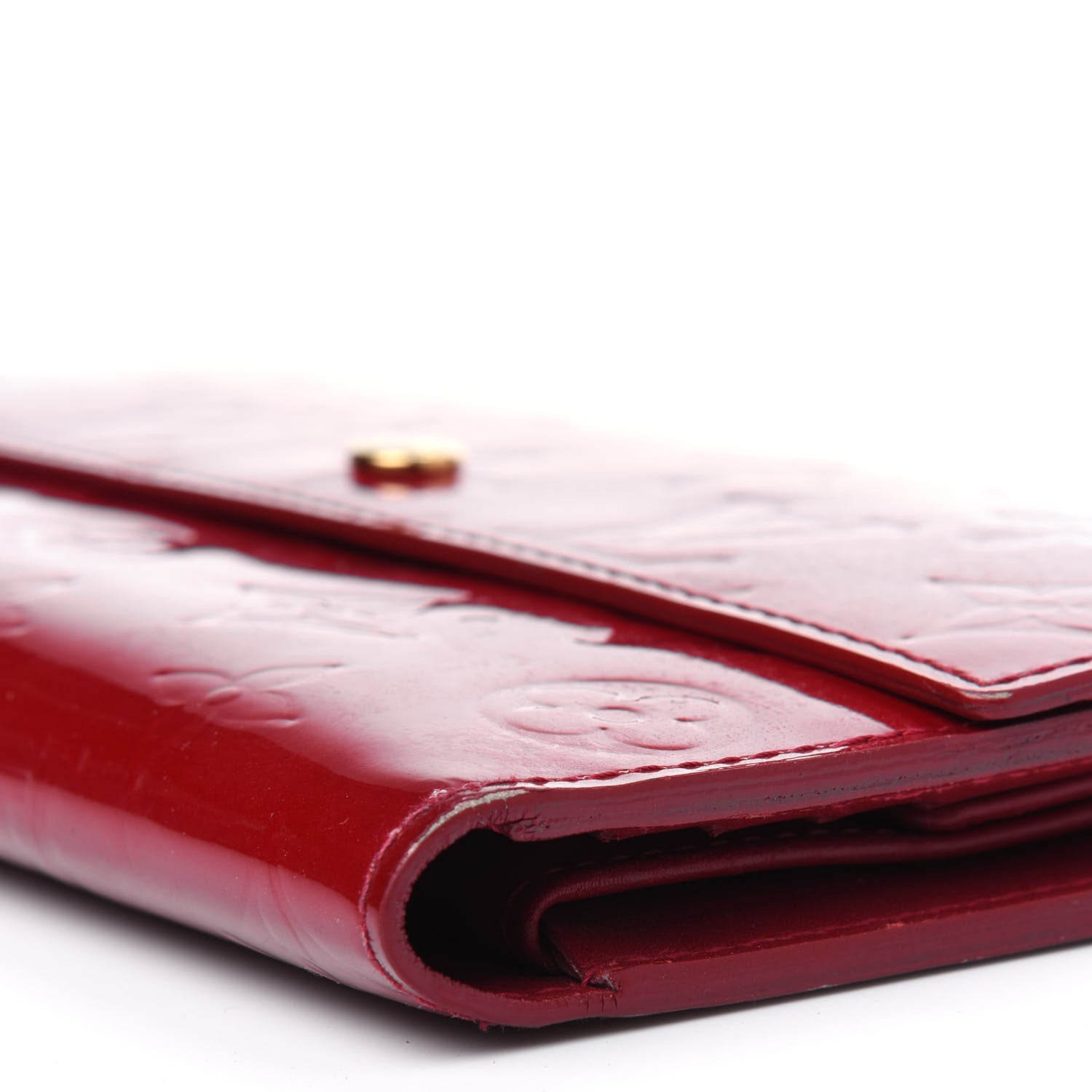 Louis Vuitton Vernis Porte Tresor International Wallet Pomme D'Amour 8 of 8