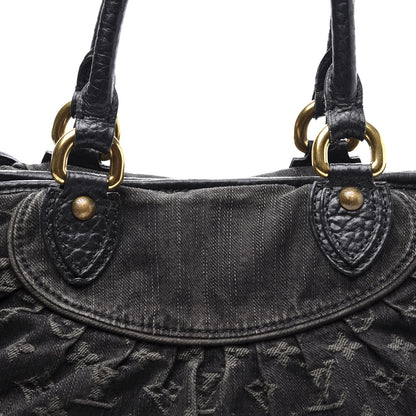 Louis Vuitton Denim Neo Cabby GM Black 14 of 14