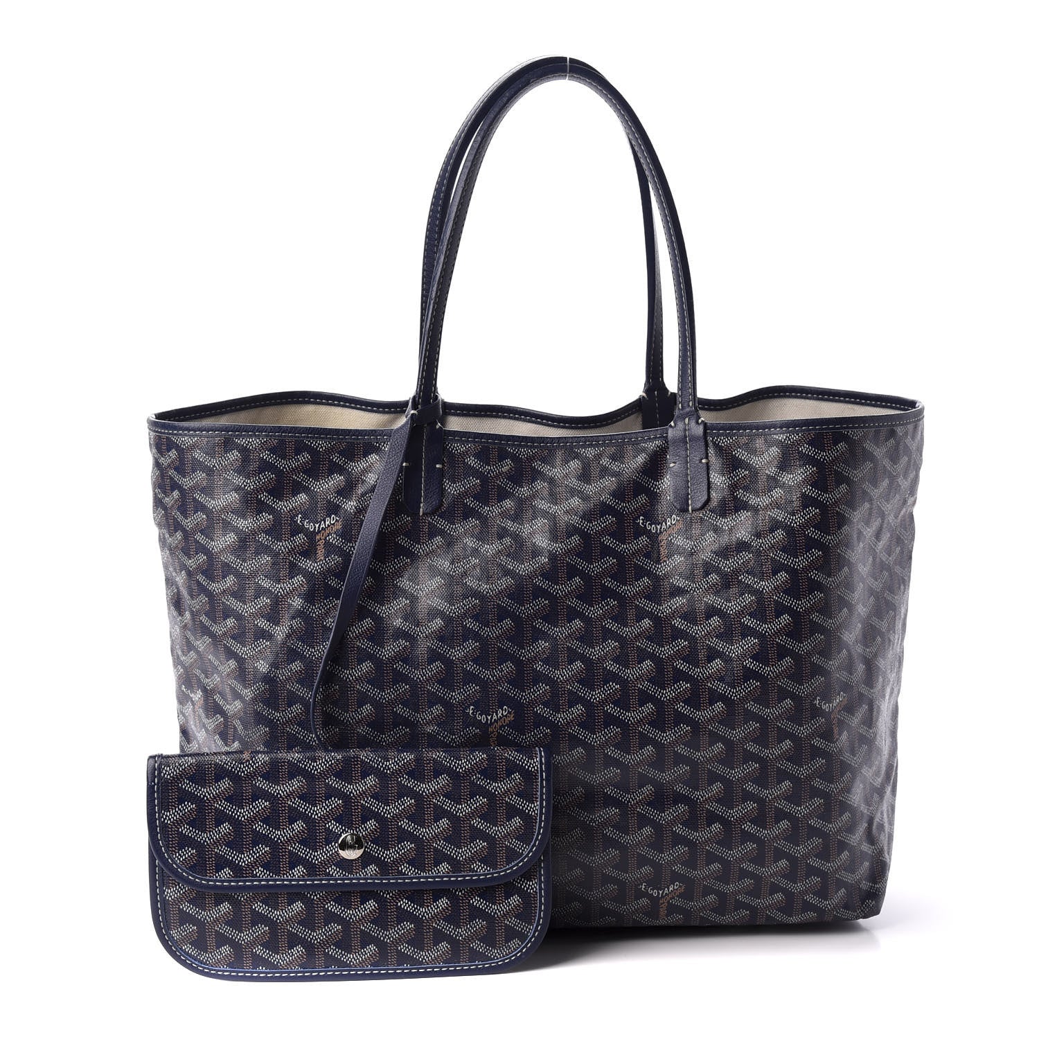 Goyard Goyardine Saint Louis PM Navy 1 of 8