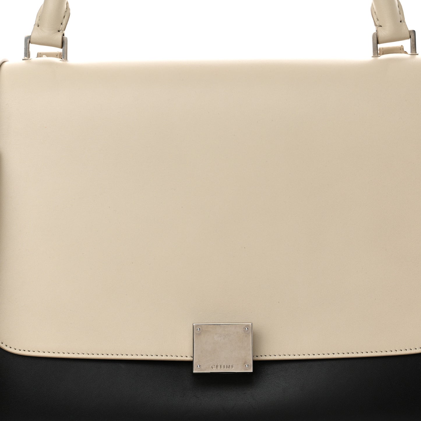 Smooth Calfskin Medium Tri-Color Trapeze Multicolor