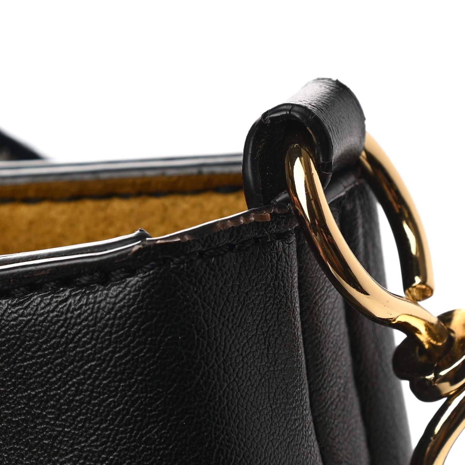 Stella McCartney Eco Alter Nappa Perforated Logo Mini Crossbody Black 7 of 12