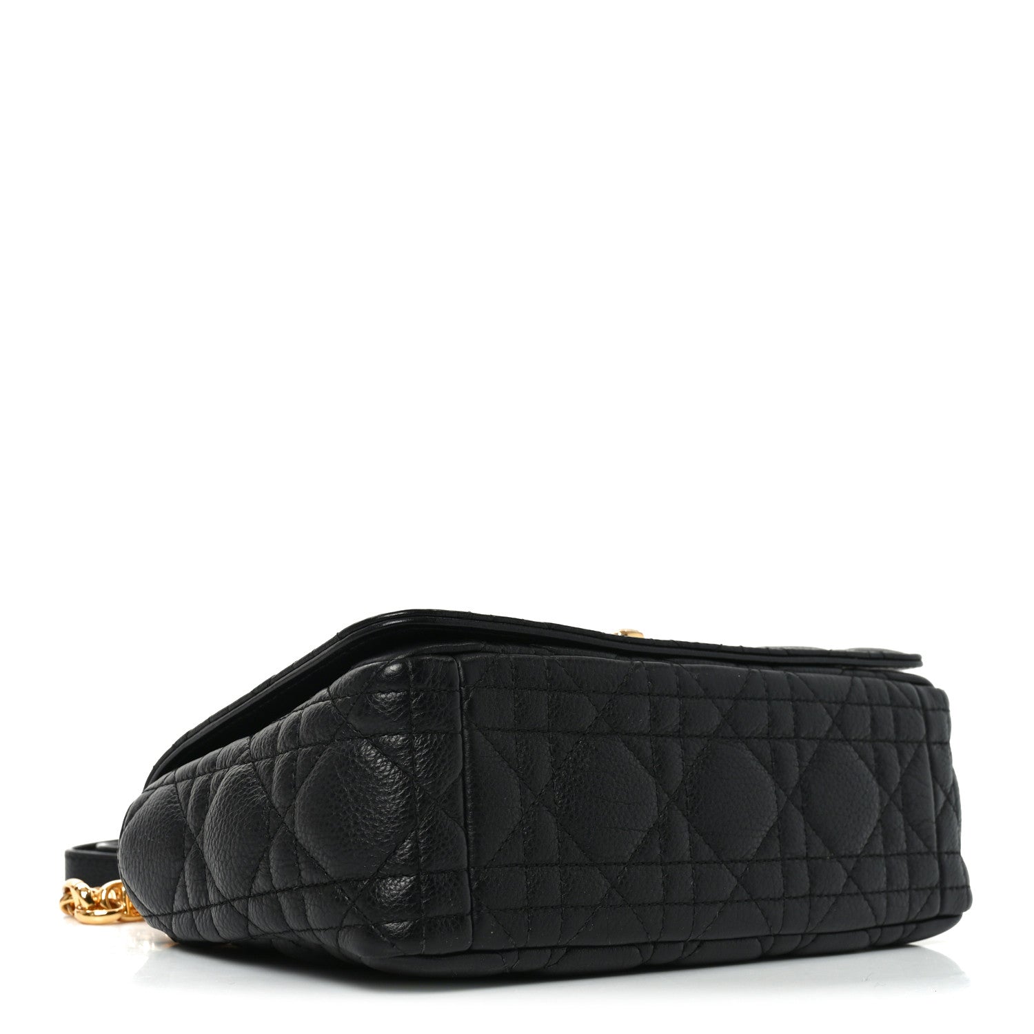 Christian Dior Calfskin Cannage Small Caro Bag Black 4 of 10