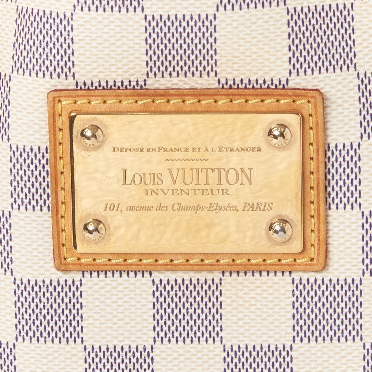 Louis Vuitton Damier Azur Hampstead PM 7 of 10