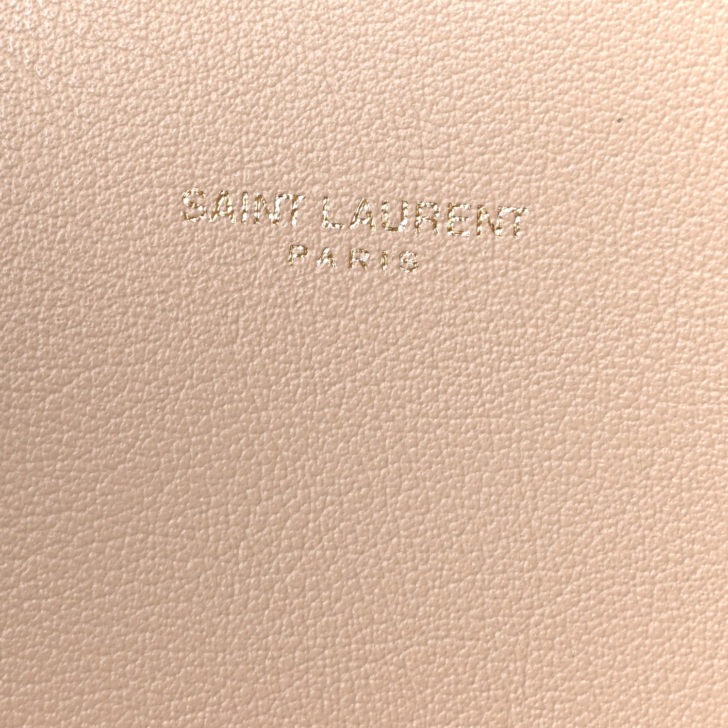 Saint Laurent Calfskin Large Shopping Tote Dark Beige 8 of 13