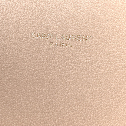 Saint Laurent Calfskin Large Shopping Tote Dark Beige 8 of 13