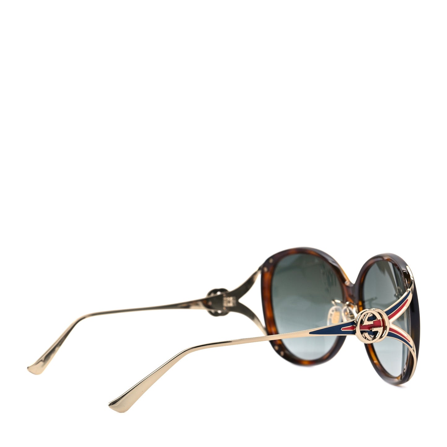 Acetate Round Frame Injected GG0226SK Sunglasses Tortoise