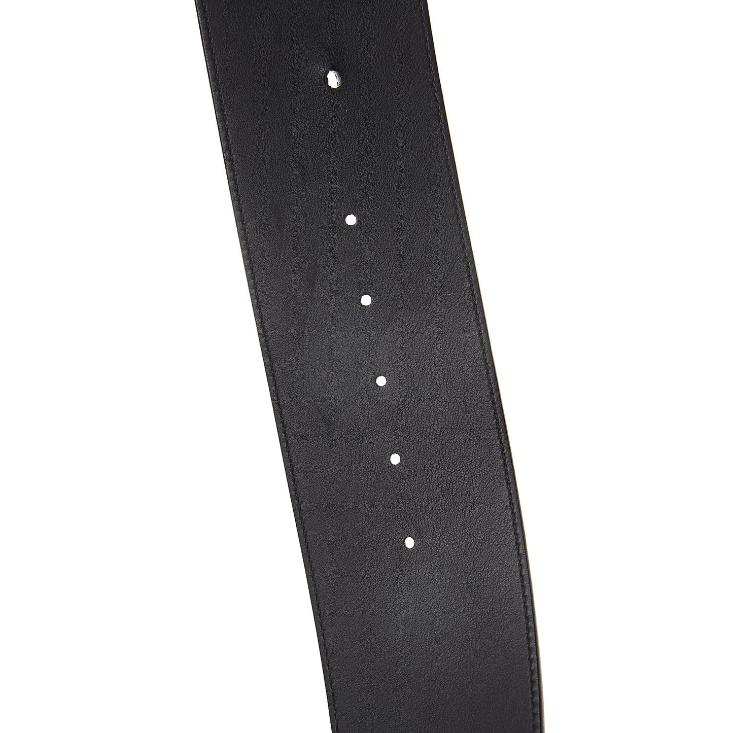 Calfskin Double G Wide Belt 100 40 Black