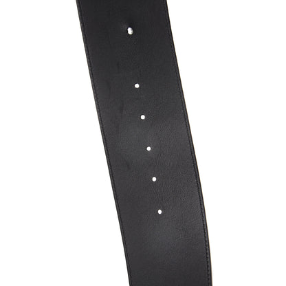 Gucci Calfskin Double G Wide Belt 100 40 Black 4 of 5