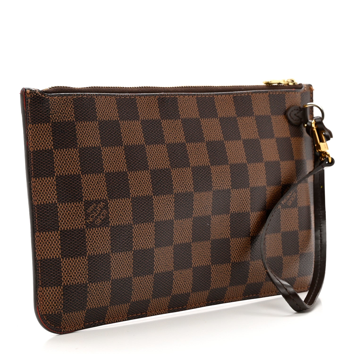Louis Vuitton Damier Ebene Neverfull MM GM Pochette 3 of 10