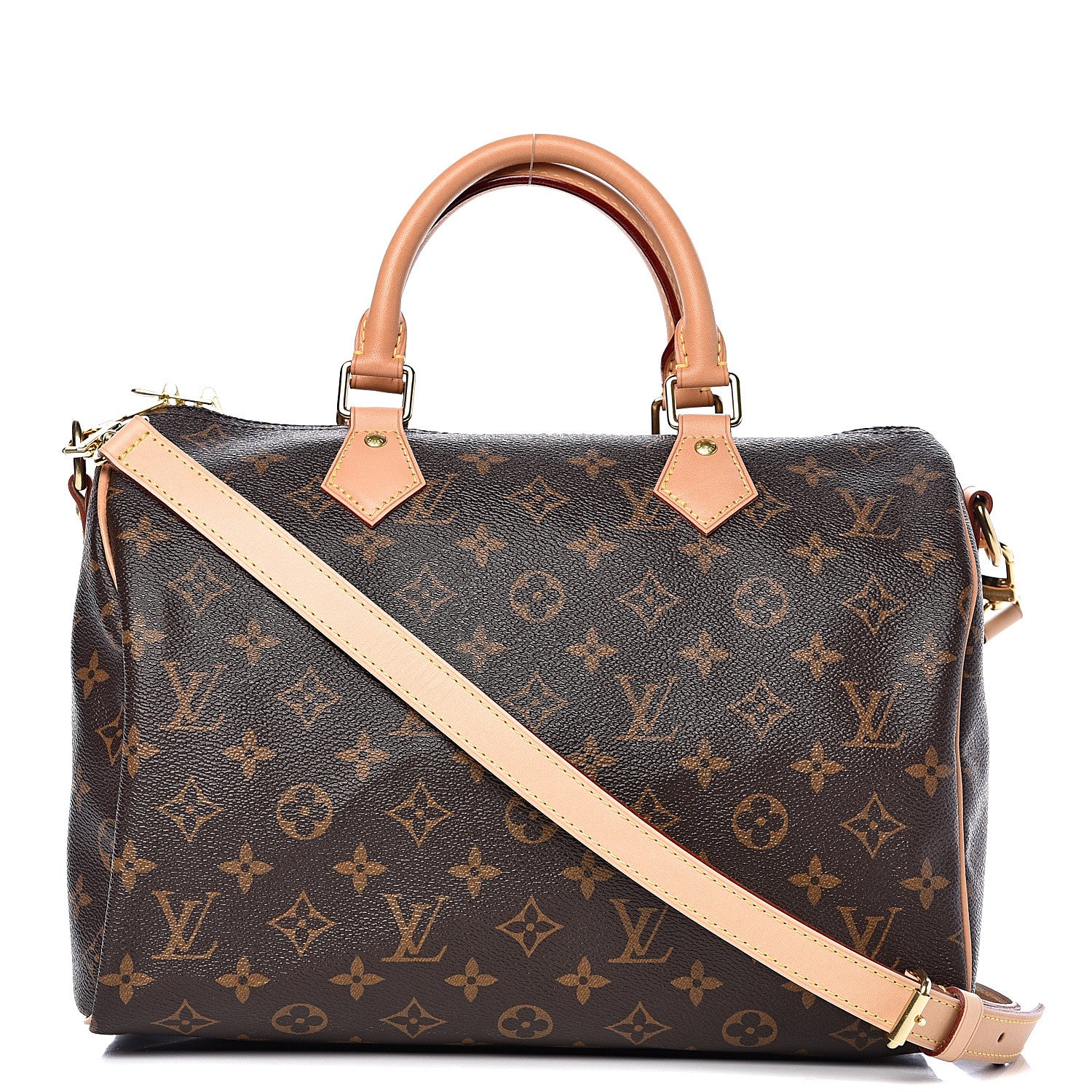 Louis Vuitton Monogram Speedy Bandouliere 30 1 of 14