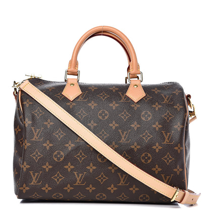 Louis Vuitton Monogram Speedy Bandouliere 30 1 of 14