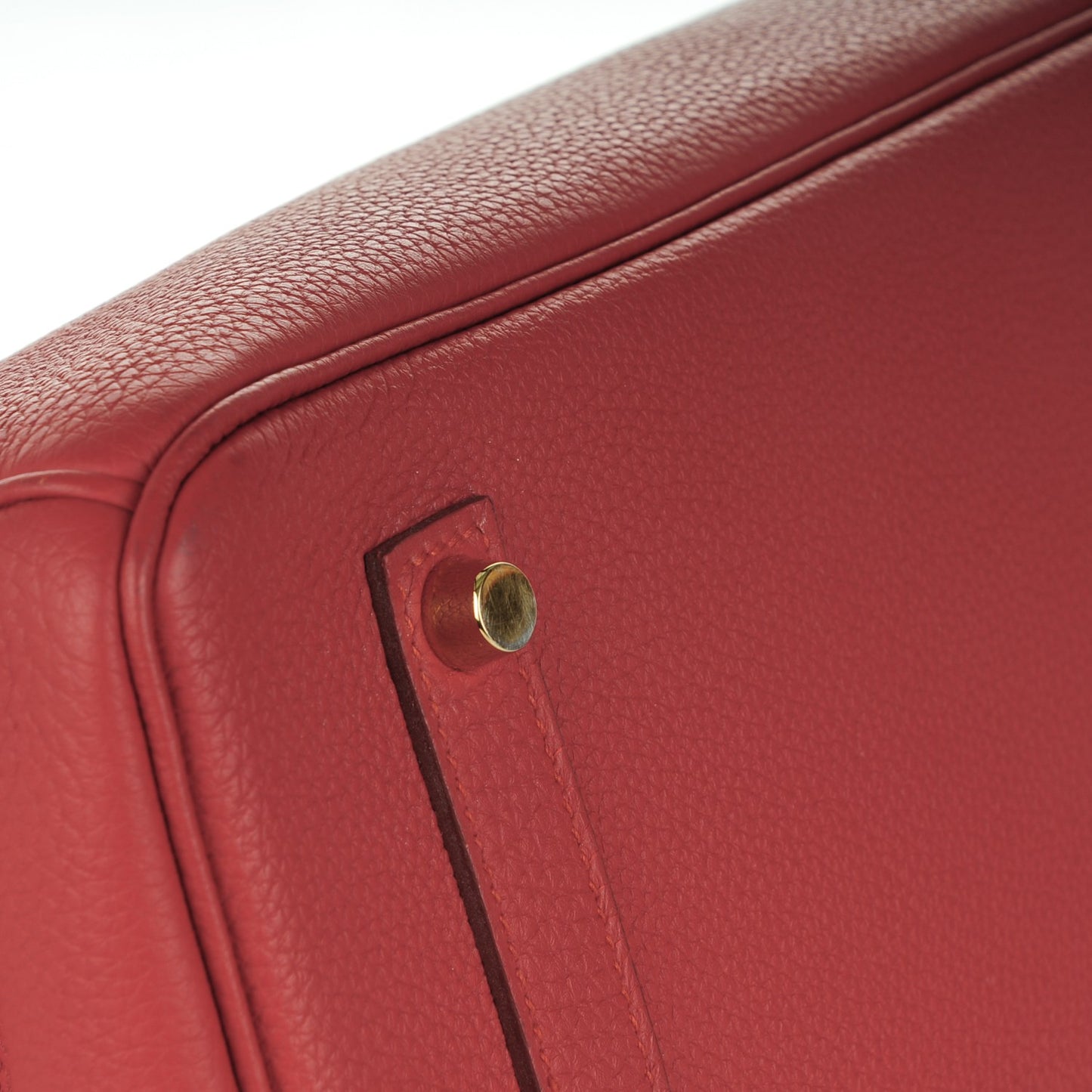 Togo Birkin 35 Vermillion