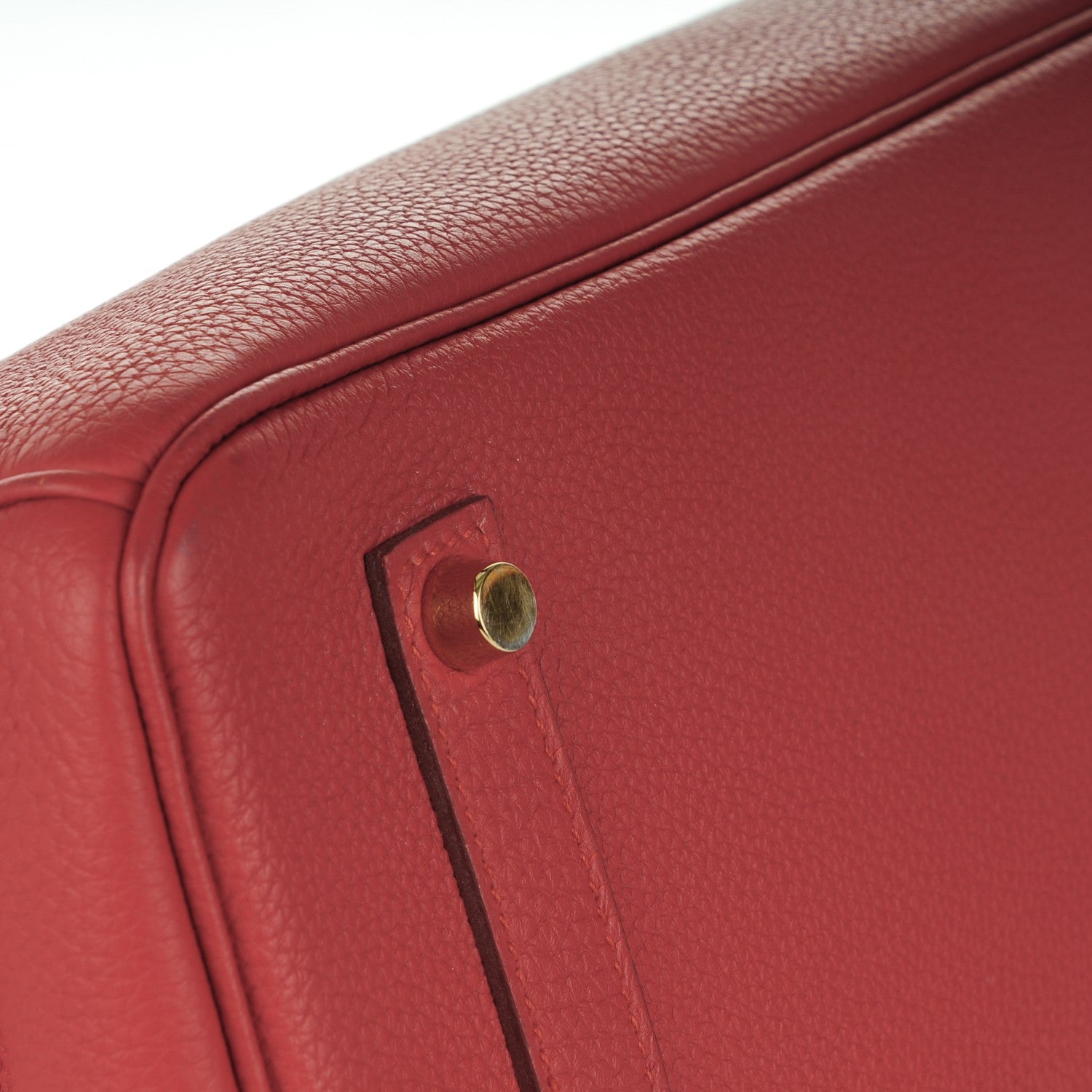 Hermes Togo Birkin 35 Vermillion 32 of 35