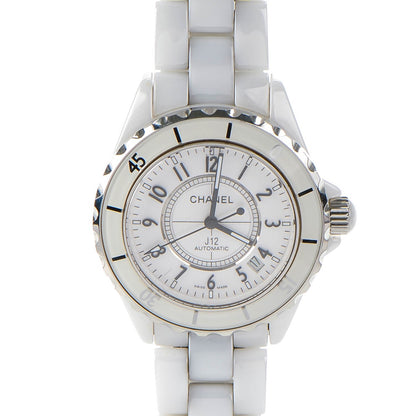 Chanel Stainless Steel Ceramic 38mm J12 Automatic Watch White 1 of 5