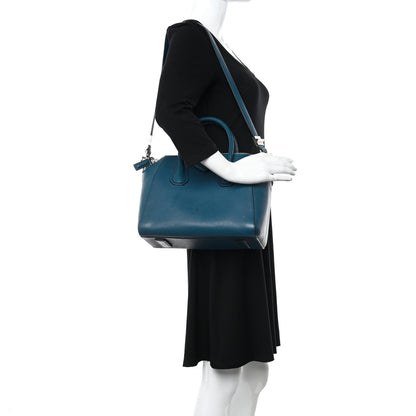 Givenchy Sugar Grained Goatskin Small Antigona Mineral Blue 2 of 20