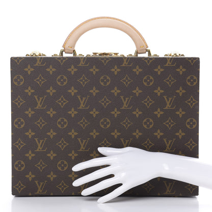 Louis Vuitton Monogram Jewellery Case Hard Trunk 2 of 15